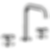 LITZE® Widespread Lavatory Faucet with High Spout - ECO - 65332LF-LHP-ECO