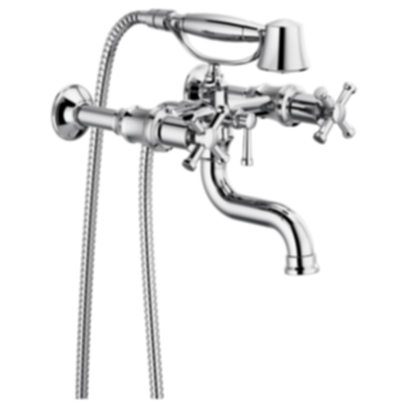 Atavis® Two-Handle Tub Filler Trim Kit with Cross Handles - T70341-PC--T70210-PCLHP--RP73764PC