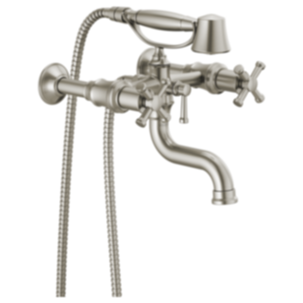 Atavis® Two-Handle Tub Filler Trim Kit with Cross Handles - T70341-PC--T70210-PCLHP--RP73764PC