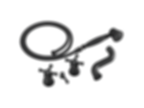 Atavis® Two-Handle Tub Filler Trim Kit with Cross Handles - T70341-PC--T70210-PCLHP--RP73765PC