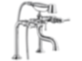Atavis® Two-Handle Tub Filler Trim Kit with Lever Handles - T70342-PC--T70210-PCLHP--RP73765PC