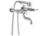 Atavis® Two-Handle Tub Filler Trim Kit with Lever Handles - T70342-PC--T70210-PCLHP--RP73764PC