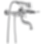 Atavis® Two-Handle Tub Filler Trim Kit with Lever Handles - T70342-PC--T70210-PCLHP--RP73764PC