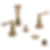 ROOK® Bidet Faucet - Less Handles - 68460-PCLHP