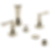 ROOK® Bidet Faucet - Less Handles - 68460-PCLHP