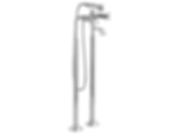 ROOK® Two-Handle Tub Filler Trim Kit with Cross Handles - T70361-PC--T70210-PCLHP--RP73766PC--R70200