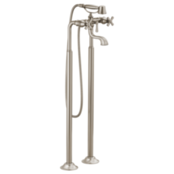 ROOK® Two-Handle Tub Filler Trim Kit with Cross Handles - T70361-PC--T70210-PCLHP--RP73766PC--R70200
