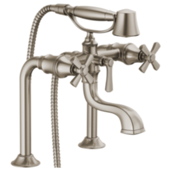 ROOK® Two-Handle Tub Filler Trim Kit with Cross Handles - T70361-PC--T70210-PCLHP--RP73765PC