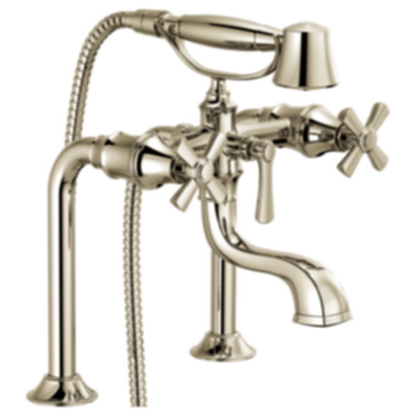 ROOK® Two-Handle Tub Filler Trim Kit with Cross Handles - T70361-PC--T70210-PCLHP--RP73765PC