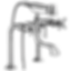 ROOK® Two-Handle Tub Filler Trim Kit with Cross Handles - T70361-PC--T70210-PCLHP--RP73765PC