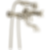 ROOK® Two-Handle Tub Filler Trim Kit with Cross Handles - T70361-PC--T70210-PCLHP--RP73764PC