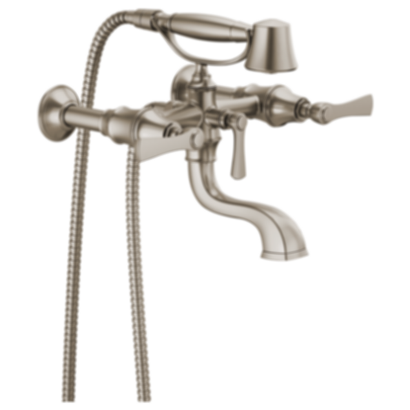 ROOK® Two-Handle Tub Filler Trim Kit with Lever Handles - T70360-PC--T70210-PCLHP--RP73764PC
