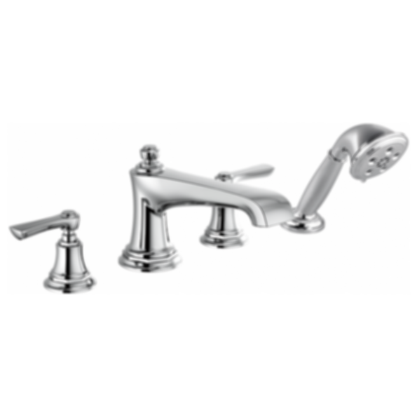 ROOK® Roman Tub Faucet with Handshower - Less Handles - T67460-PCLHP