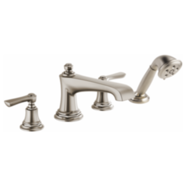 ROOK® Roman Tub Faucet with Handshower - Less Handles - T67460-PCLHP