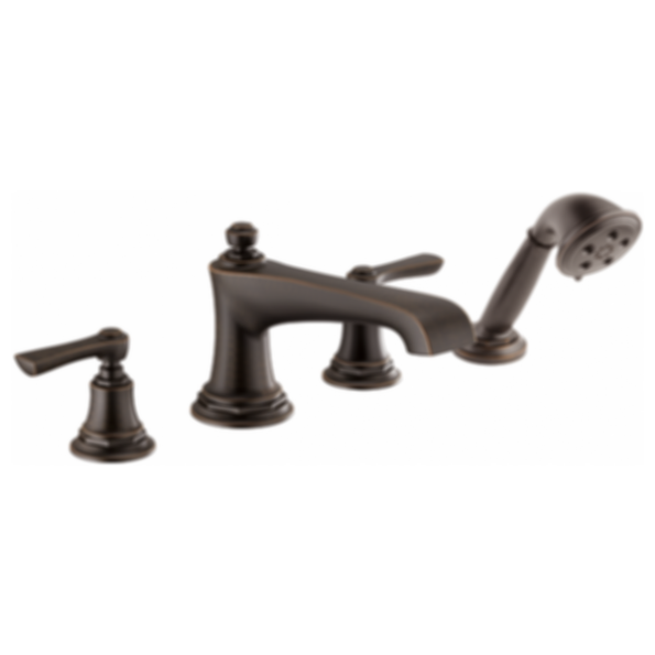 ROOK® Roman Tub Faucet with Handshower - Less Handles - T67460-PCLHP