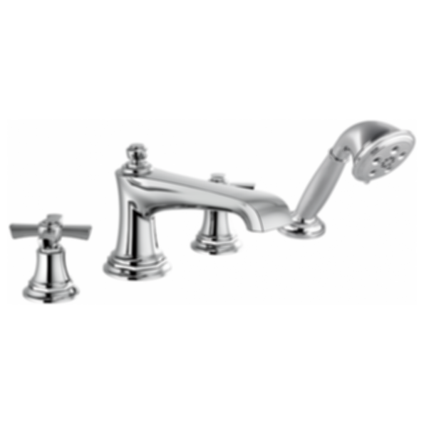 ROOK® Roman Tub Faucet with Handshower - Less Handles - T67460-PCLHP