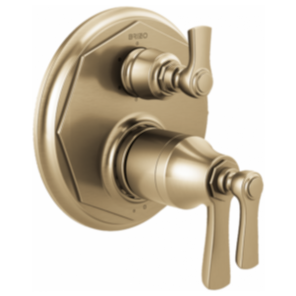 ROOK® TempAssure® Thermostatic Valve with 6-Function Diverter Trim - T75661-PC