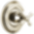 ROOK® Sensori® Thermostatic Valve Trim - Cross - T66T061-PC