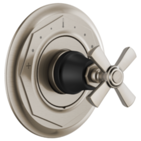 ROOK® Sensori® Thermostatic Valve Trim - Cross - T66T061-PC