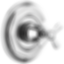 ROOK® Sensori® Thermostatic Valve Trim - Cross - T66T061-PC