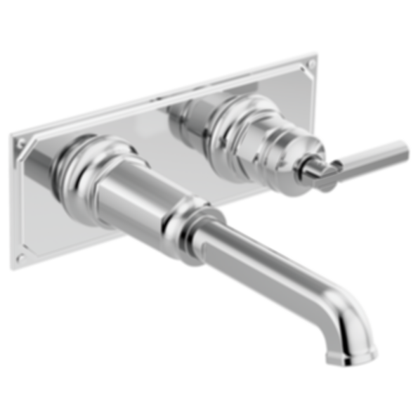 Invari® Single-Handle Wall-Mount Lavatory Faucet - Less Handle - T65776LF-PCLHP
