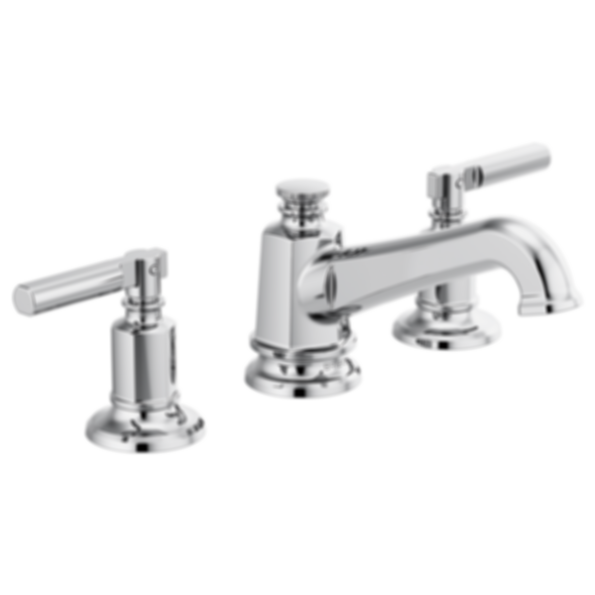 Invari® Widespread Lavatory Faucet With Angled Spout - Less Handles - 65378LF-PCLHP