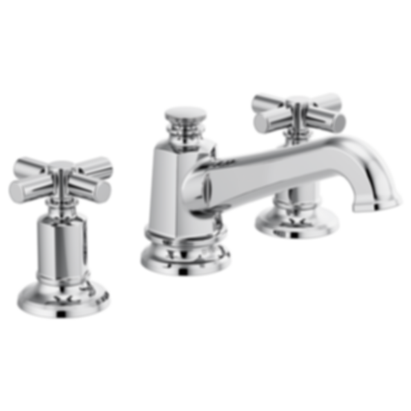 Invari® Widespread Lavatory Faucet With Angled Spout - Less Handles - 65378LF-PCLHP
