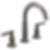 Invari® Widespread Lavatory Faucet With Arc Spout - Less Handles - 65376LF-PCLHP