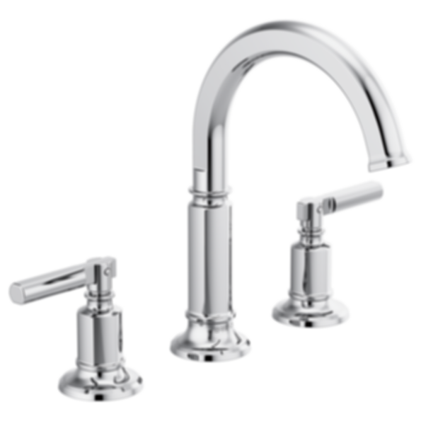 Invari® Widespread Lavatory Faucet With Arc Spout - Less Handles - 65376LF-PCLHP