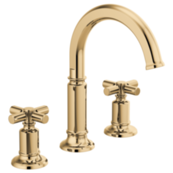 Invari® Widespread Lavatory Faucet With Arc Spout - Less Handles - 65376LF-PCLHP