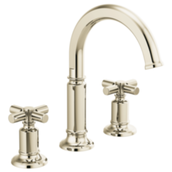Invari® Widespread Lavatory Faucet With Arc Spout - Less Handles - 65376LF-PCLHP