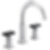 Invari® Widespread Lavatory Faucet With Arc Spout - Less Handles - 65376LF-PCLHP-ECO