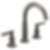 Invari® Widespread Lavatory Faucet With Arc Spout - Less Handles - 65376LF-PCLHP-ECO