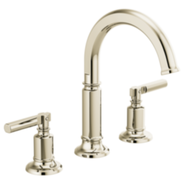 Invari® Widespread Lavatory Faucet With Arc Spout - Less Handles - 65376LF-PCLHP-ECO