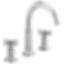 Invari® Widespread Lavatory Faucet With Arc Spout - Less Handles - 65376LF-PCLHP-ECO