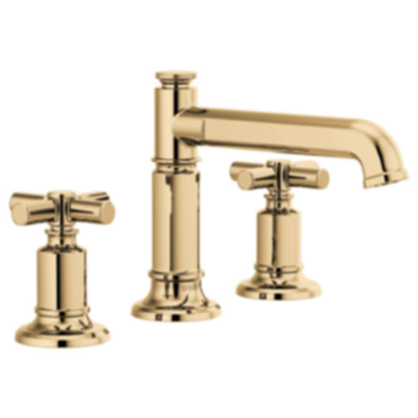 Invari® Widespread Lavatory Faucet With Column Spout - Less Handles - 65377LF-PCLHP