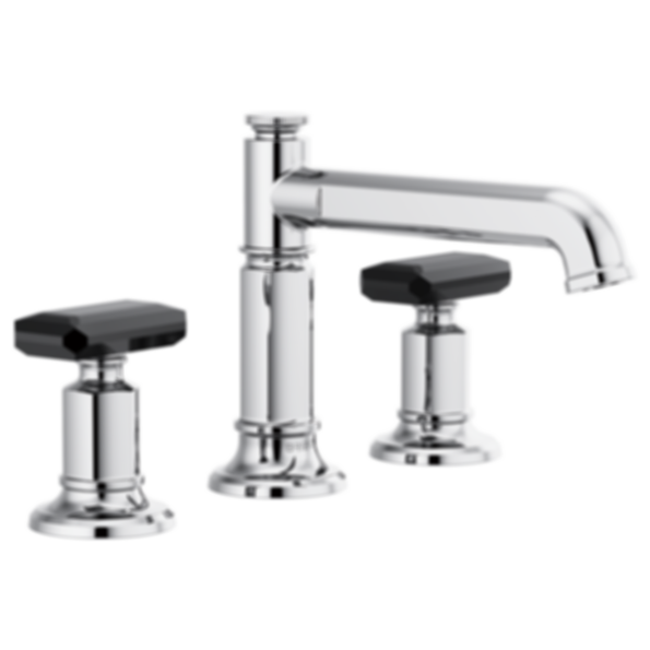 Invari® Widespread Lavatory Faucet With Column Spout - Less Handles - 65377LF-PCLHP-ECO