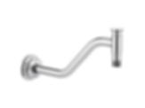 Invari® 11" Angled Shower Arm And Flange - RP100325PC