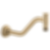 Invari® 11" Angled Shower Arm And Flange - RP100325PC