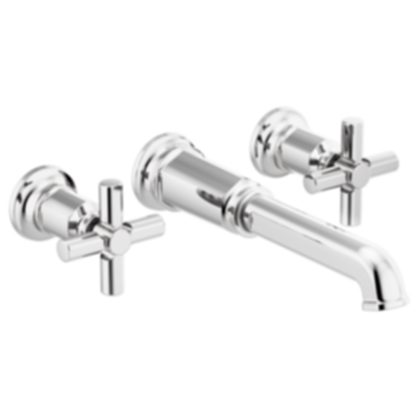 Invari® Two-Handle Wall Mount Tub Filler - Less Handles - T70476-PCLHP