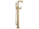 Invari® Single-Handle Floor Mount Tub Filler - Less Handle - T70176-PCLHP