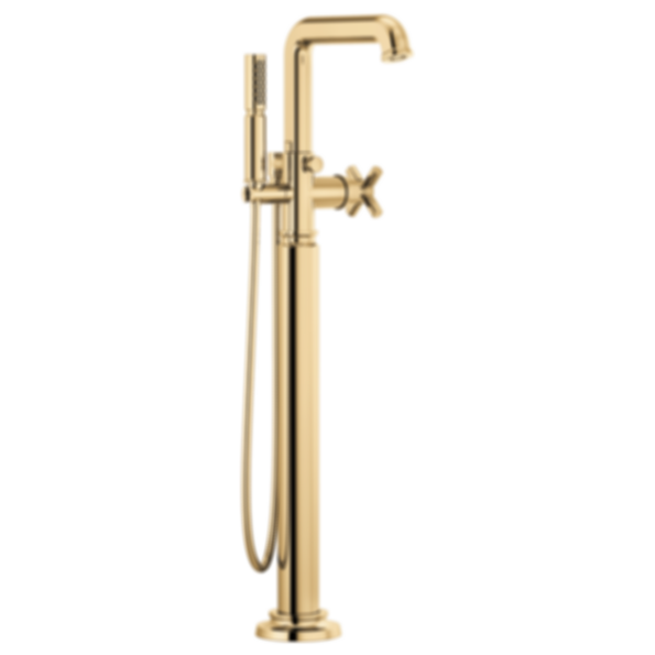 Invari® Single-Handle Floor Mount Tub Filler - Less Handle - T70176-PCLHP