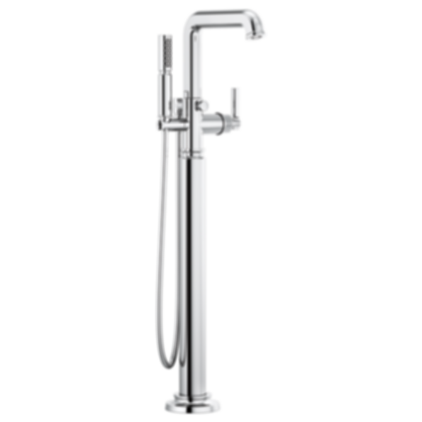 Invari® Single-Handle Floor Mount Tub Filler - Less Handle - T70176-PCLHP