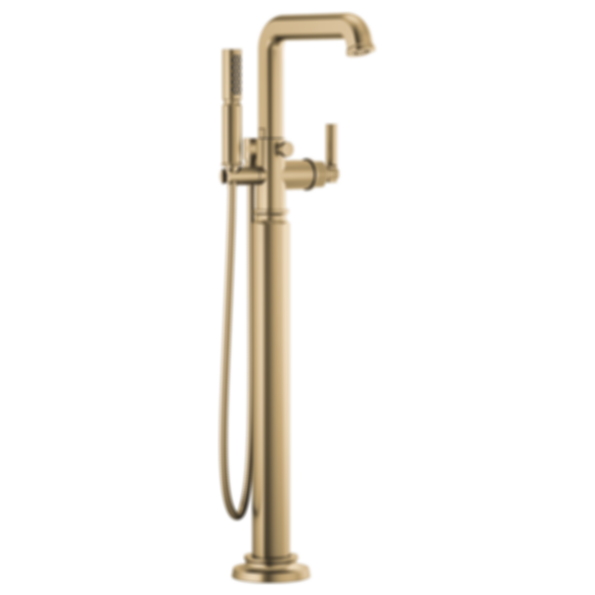 Invari® Single-Handle Floor Mount Tub Filler - Less Handle - T70176-PCLHP