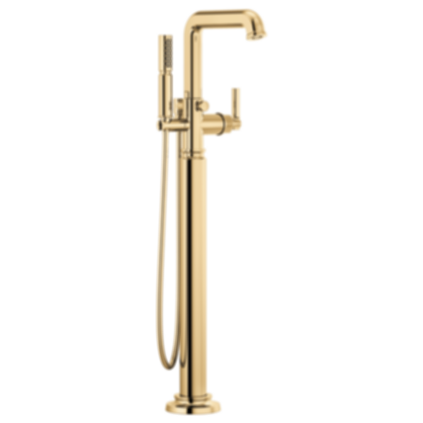Invari® Single-Handle Floor Mount Tub Filler - Less Handle - T70176-PCLHP