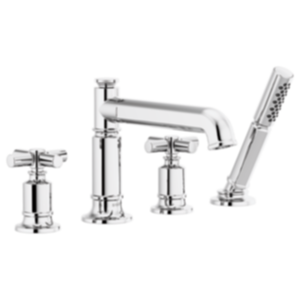 Invari® Roman Tub Faucet - Less Handles - T67476-PCLHP