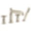 Invari® Roman Tub Faucet - Less Handles - T67476-PCLHP
