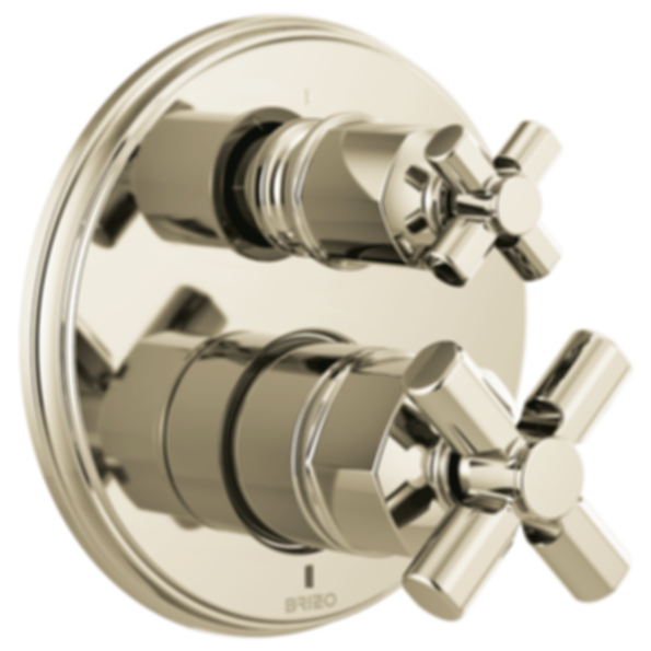 Invari® Pressure Balance Valve With Integrated 3-Function Diverter Trim - Less Handles - T75P576-PCLHP