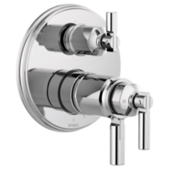 Invari® Tempassure® Thermostatic Valve With Integrated 3-Function Diverter Trim - T75576-PC