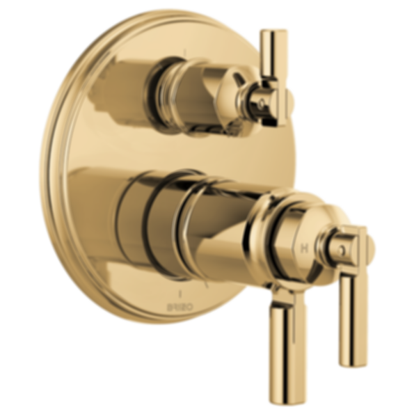 Invari® Tempassure® Thermostatic Valve With Integrated 3-Function Diverter Trim - T75576-PC